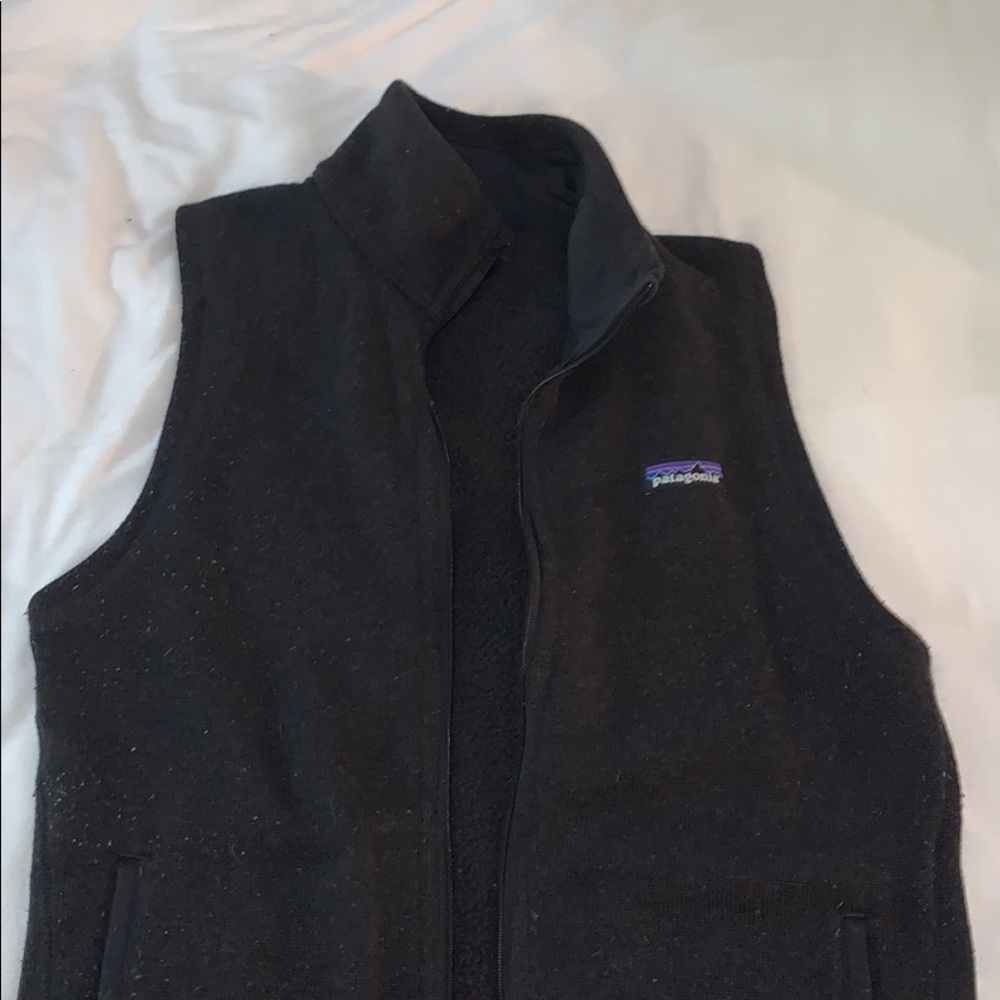 Patagonia fleece vest!! Lightly worn
